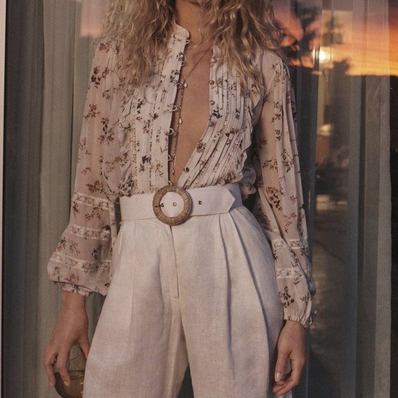 Zimmermann / LINEN FLARE PANT (PRE ORDER) - Picture 5 of 11